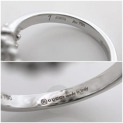 Gucci Ring F21458 White Gold Wg Marmont