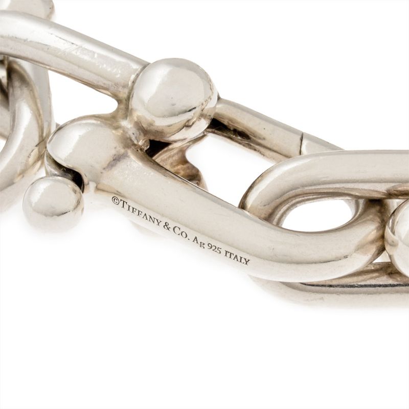 Tiffany & Co Tiffany & Co Hardware Large Link Bracelet Sv925 595g Silver 14