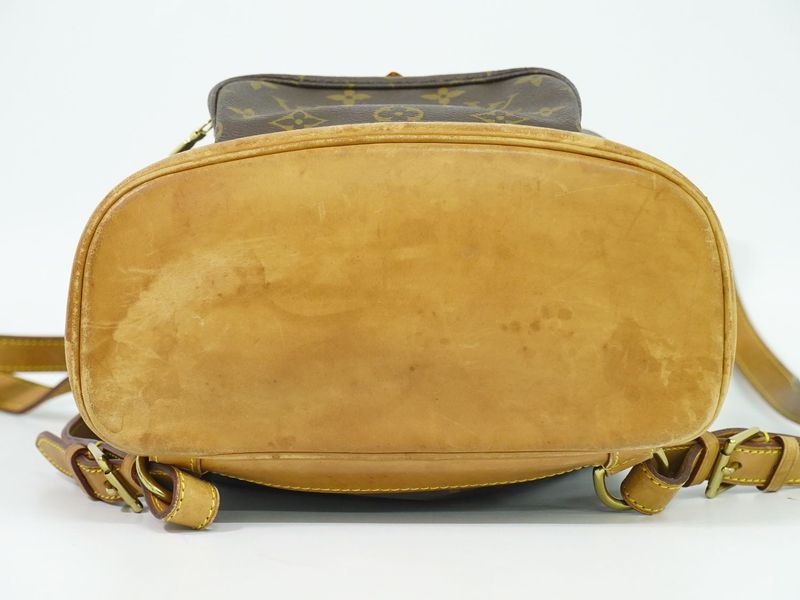 Authentic Louis Vuitton LV Montsouris MM Backpack Sac Backpack Monogram Brown