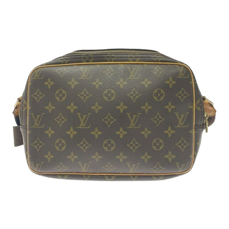 Louis Vuitton M45254 Monogram PVC Reporter PM Shoulder Bag Brown 455894