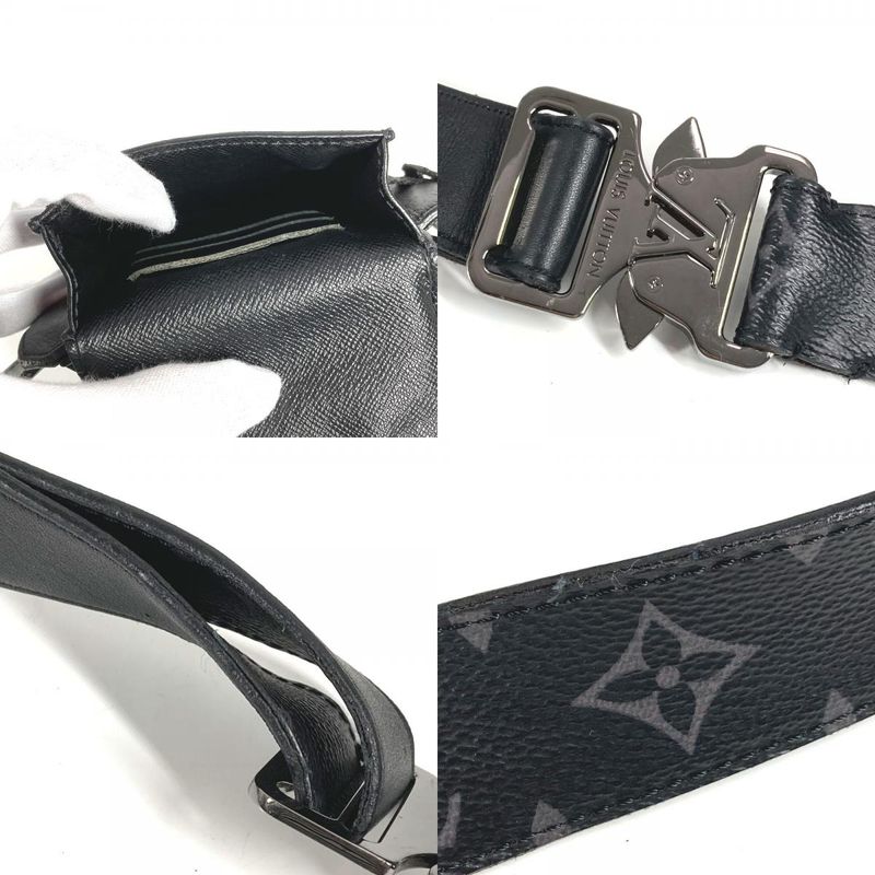 Louis Vuitton Waist Bag Santure Utility 35mm (138in) M0235u Monogram Eclipse