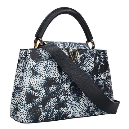 Louis Vuitton X Yayoi Kusama 23SS M21728 Capucines MM 2WAY Allover Leather