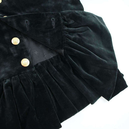 Celine 21aw Chass Eur Jacket Velvet Jacket 2v81d226d Black 40