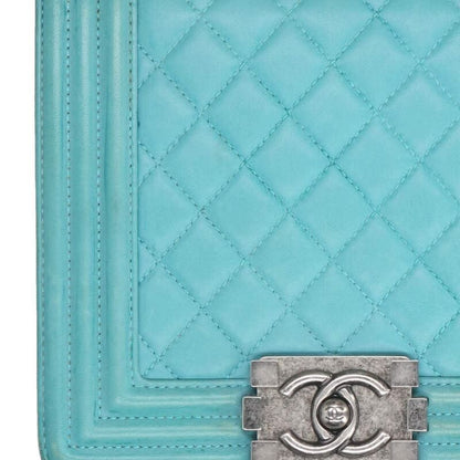 Chanel Boy Chanel Mini Coco Mar Cles Zahn Chain Shoulder Bag Men's