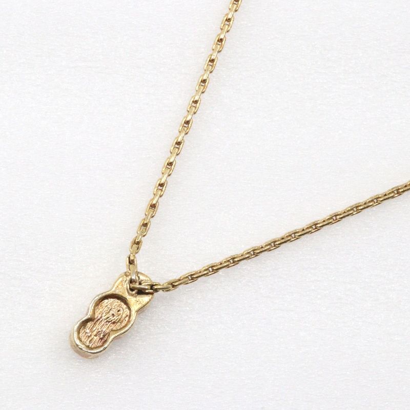 [dior] Christian Dior 3P Vintage Gold Plated And Rhinestone Ladies 4.5g Necklace