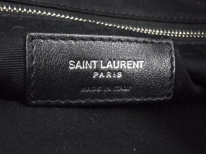 Pattern Saint Laurent Nylon Canvas And Leather Nap Sac Backpack Sac Pinkish