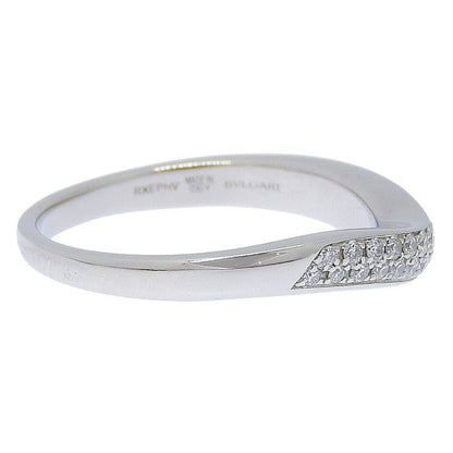 Bvlgari Bulgari Corona Pave Diamond Ring Pt950 Platinum Diamond #8 Ring