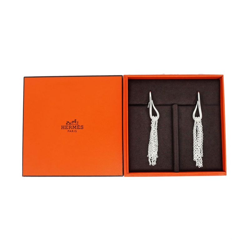 Hermes Earrings Ricol Pair Ag925 Silver - Accessories - Small Items