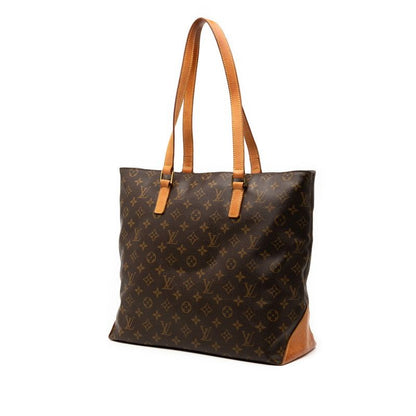 Louis Vuitton Monogram Cabas Mezzo One Shoulder Bag Tote Bag M51151 Brown PVC