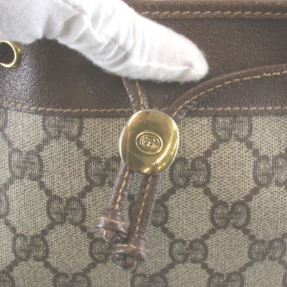 Gucci Old Gucci Drawstring 0011156179 4023 Shoulder Bag GG Supreme Canvas