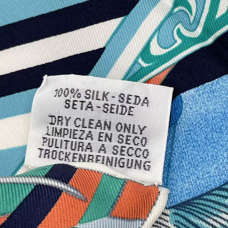 Hermes Carre 90 Silk Scarf Kawa Ora Kawa Ora Multicolor