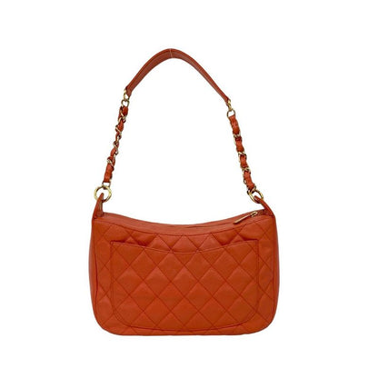 Chanel Chanel Quilted Caviar Leather Semi-one Shoulder Bag Handbag