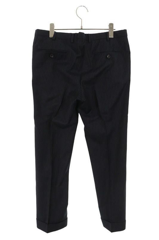 Gucci 21fafl Striped Wool Long Pants Men 44