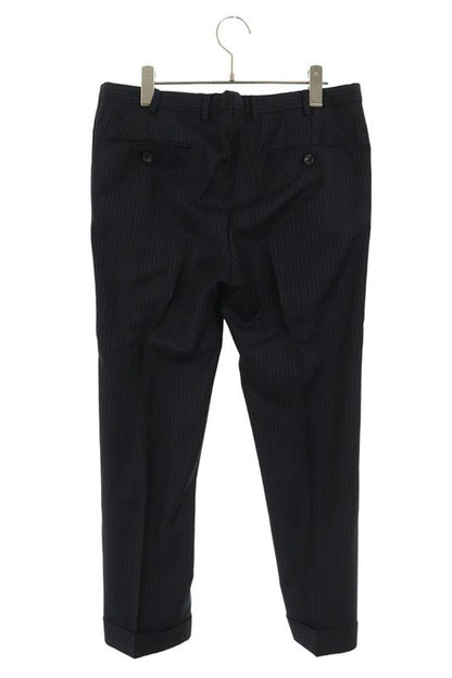 Gucci 21fafl Striped Wool Long Pants Men 44