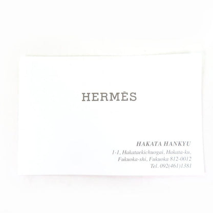 Hermes 24SS 4e2671d5 Wool Cashmere Embroidered Design Long Sleeve Knit Black 38