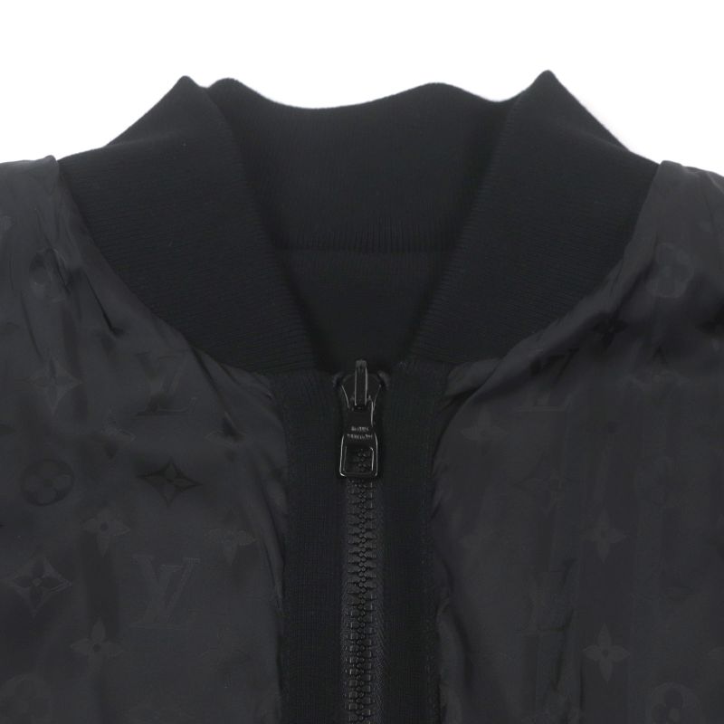  Louis Vuitton 2023 Monogram Reversible Light Double Zip-up Bomber Jacket With