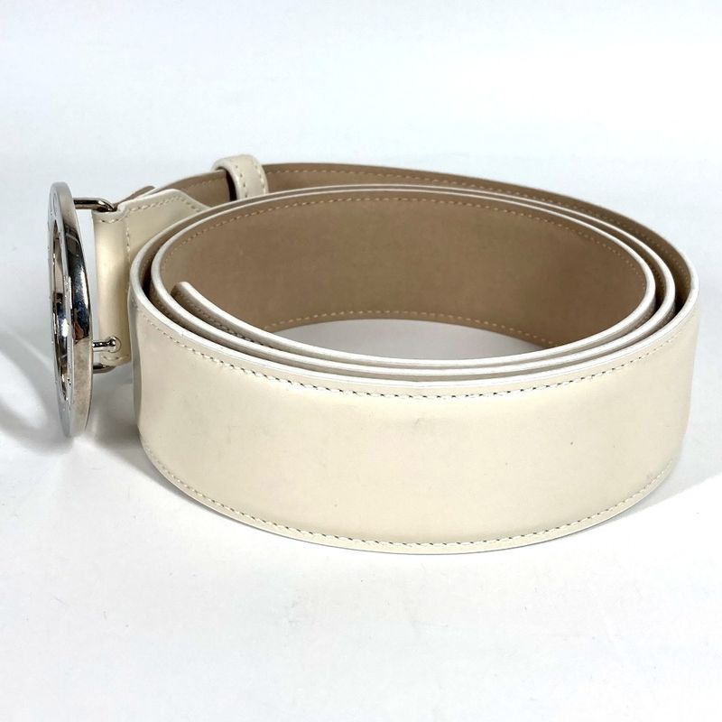 Bvlgari Logo Leather White