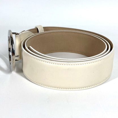 Bvlgari Logo Leather White