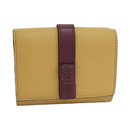 Loewe Triford Wallet Yellow Beige