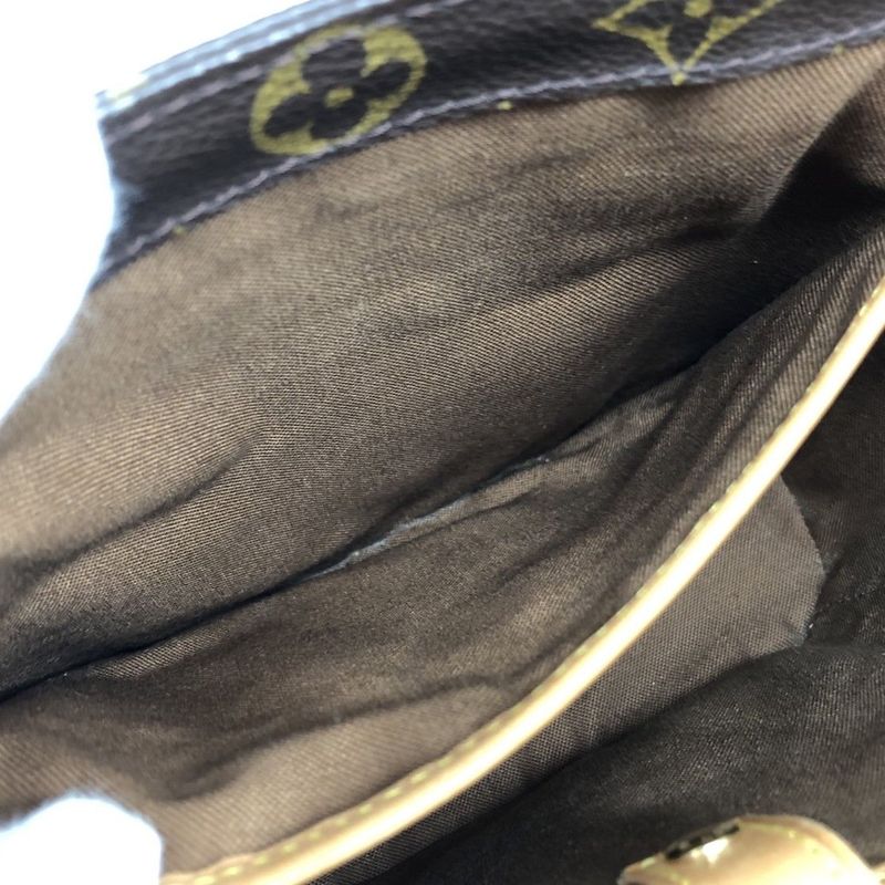 Louis Vuitton Monogram Vavin PM M51172 Handbag Leather Brown Ladies Used 006356