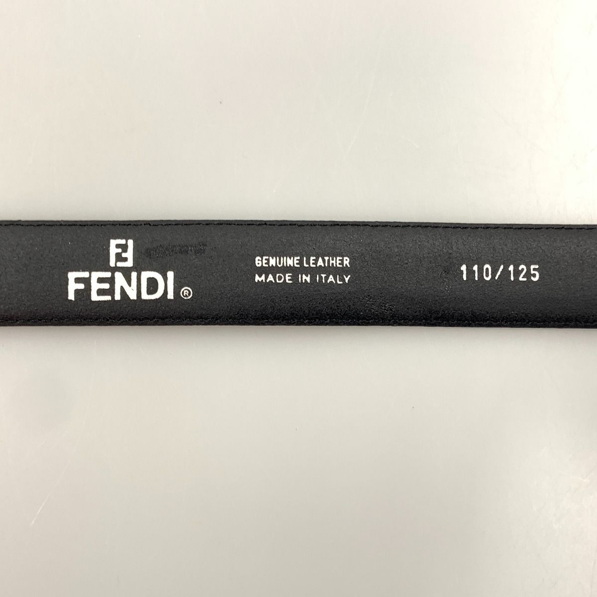 Fendi Gold Hardware Belt Khaki