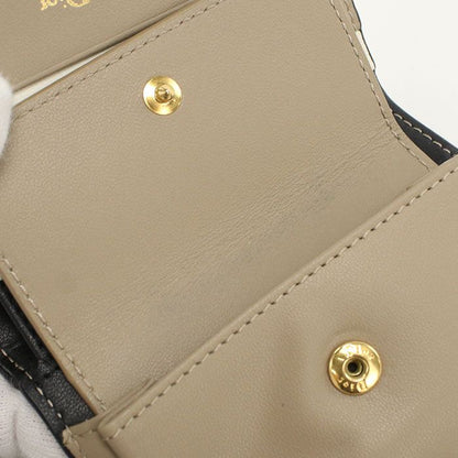 DIOR Bifold Wallet Dior Caro Bifold Wallet Leather Women