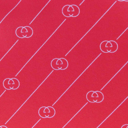 Gucci 661958 100% Silk GG Diagonal Flared Sleeve Tunic Dress With Fringe