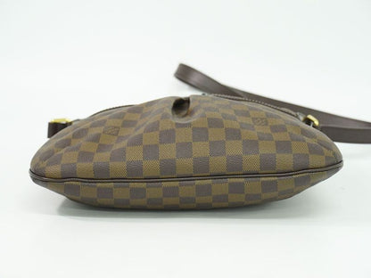 Authentic Louis Vuitton LV Bloomsbury PM Damier Ebène Shoulder Bag Pochette