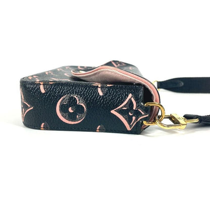 Louis Vuitton Shoulder Bag Mulatto Pochette Felicie M81471 Coated Canvas Black