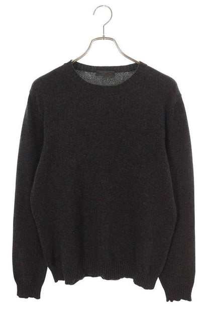 Prada Umn638 R102 4Y5 Cashmere Blend Crew Neck Knit Men 50