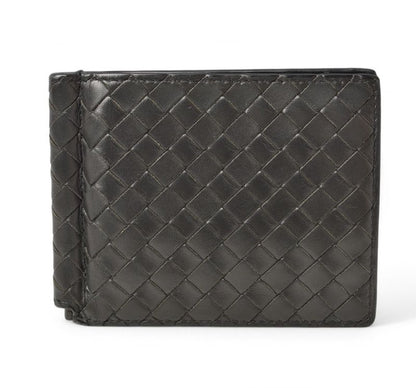 Bottega Veneta Wallet Money Clip Bottega Veneta Fold Wallet Calf Black 123180