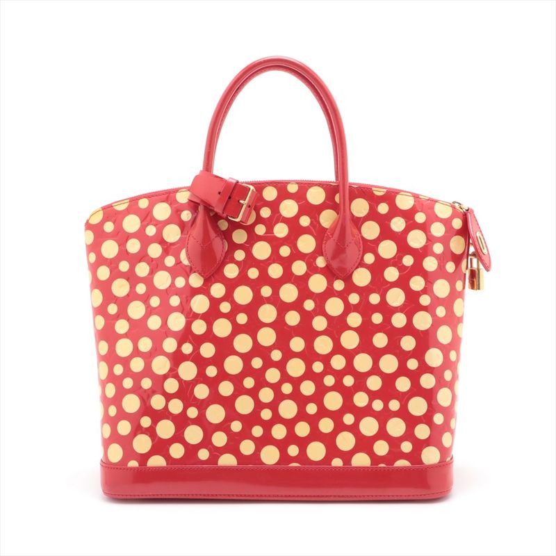 Louis Vuitton × Yayoi Kusama 12 Years Vernis Dot Infinity Lock It MM M91423