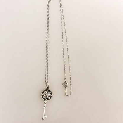 Tiffany & Co Tiffany Necklace Daisy Flower Silver925 46cm (18.11in)