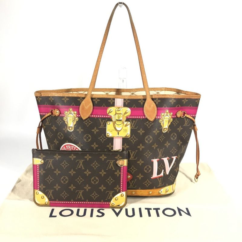 Louis Vuitton Tote Bag Neverfull MM Neverfull MM M41390 Monogram Canvas Pink