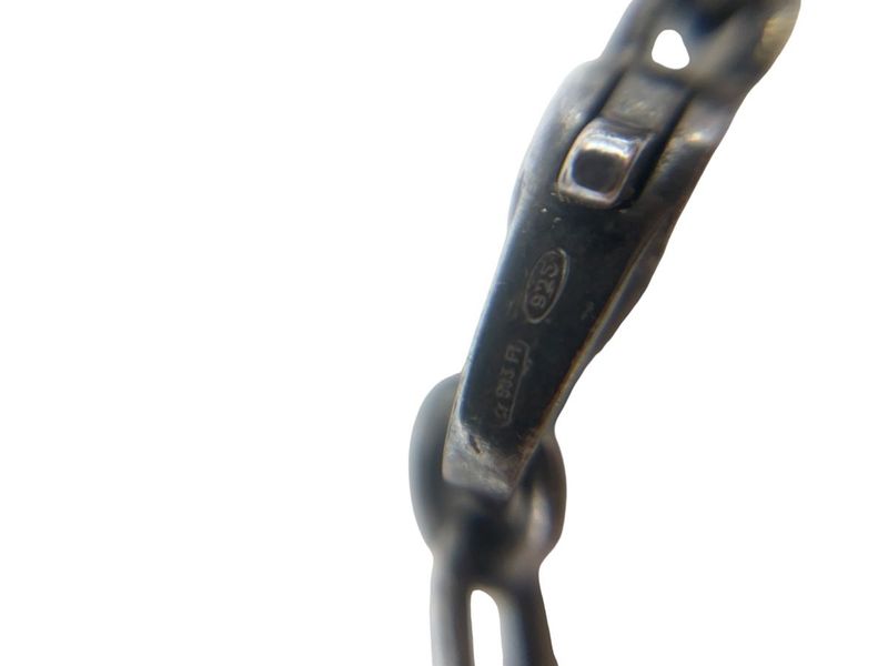 2979 Gucci Necklace Horsebit Sv925 G Motif G Logo Preowned Gucci