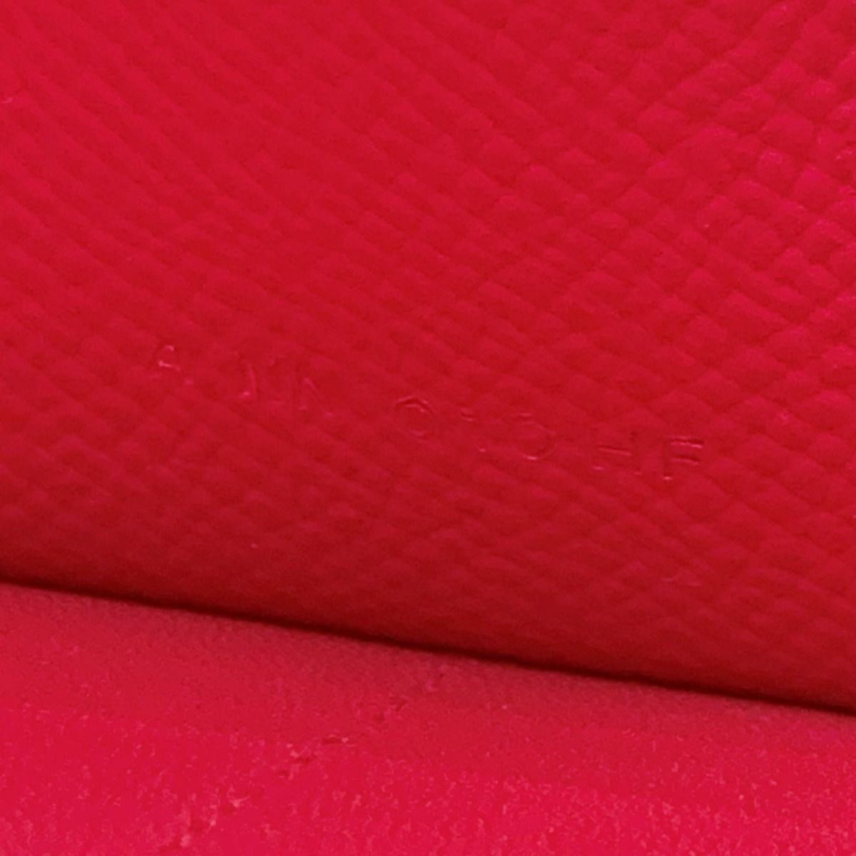 Hermes Kelly Vaux Epson a Engraved Rose Tyrian Long Wallet Women's Silver