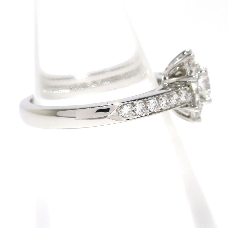 Tiffany & Co Ring Flora Pt950 X Diamonds