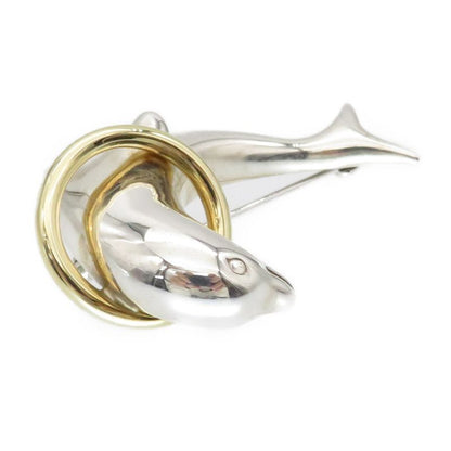 Tiffany & Co Dolphin Brooch Si