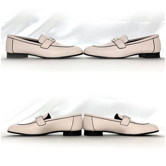 Hermes Loafer Ec22017 Pink Phardware Constance