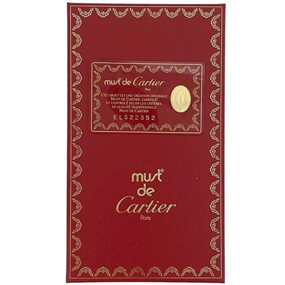 Cartier Folding Long Wallet Bordeaux Burgundy Must L3000168