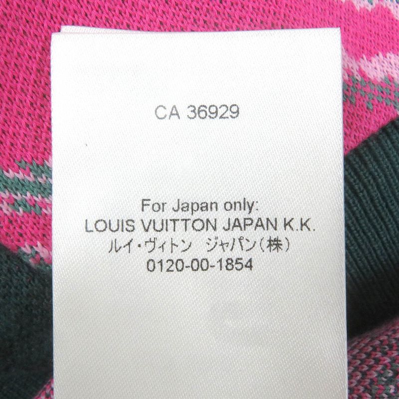 Louis Vuitton 2023 100% Cotton Graphic Logo Marble Pullover Hoodie Green XL