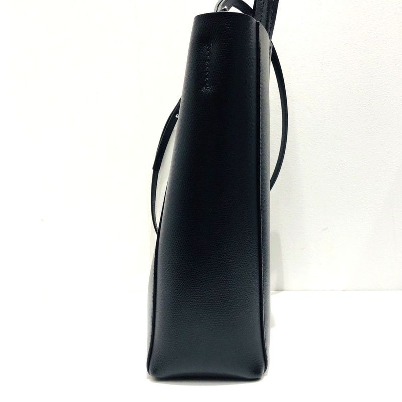 Celine Vertical Cabas Small 176183 2way Bag Black Leather Tote Crossbody