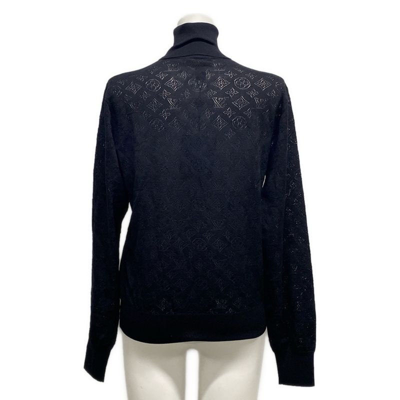Louis Vuitton Long Sleeve Sweater Size XS Women - Rw251wa SXX Fskl64 Black