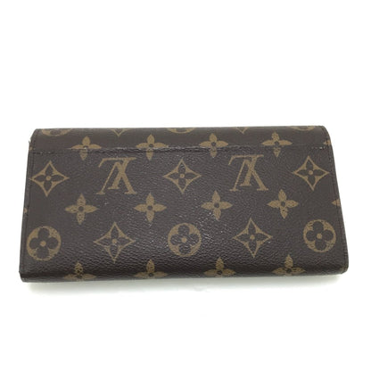 Louis Vuitton Bi-Fold Long Wallet Monogram Portefeuille Sarah
