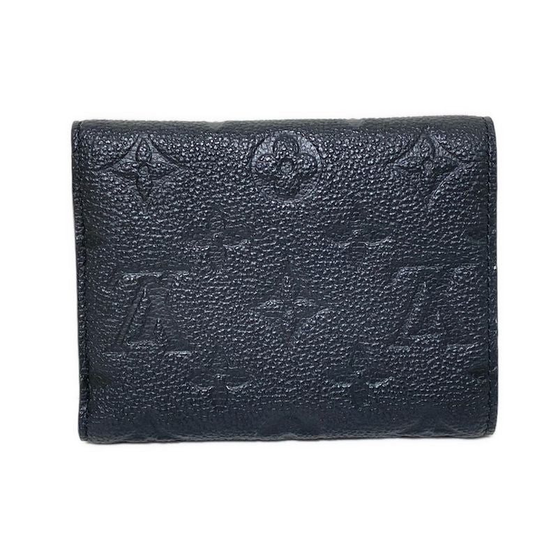 Louis Vuitton Monogram And Empreinte Portefeuille Victorine M64060 Noir Black