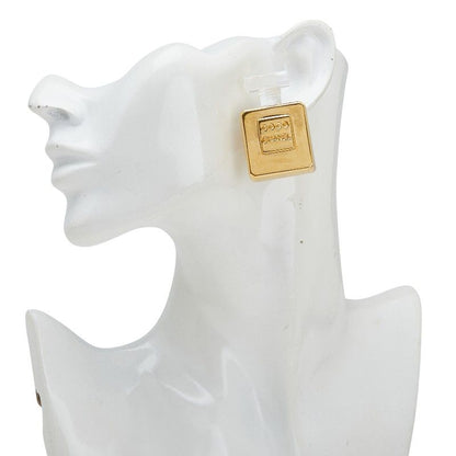 Chanel Perfume Bottle Perfume Gold Clear Plated Plastic Ladies Chanel