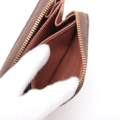 Louis Vuitton Monogram Zippy Coin Purse Zippy Wallet Round Zip Compact Wallet
