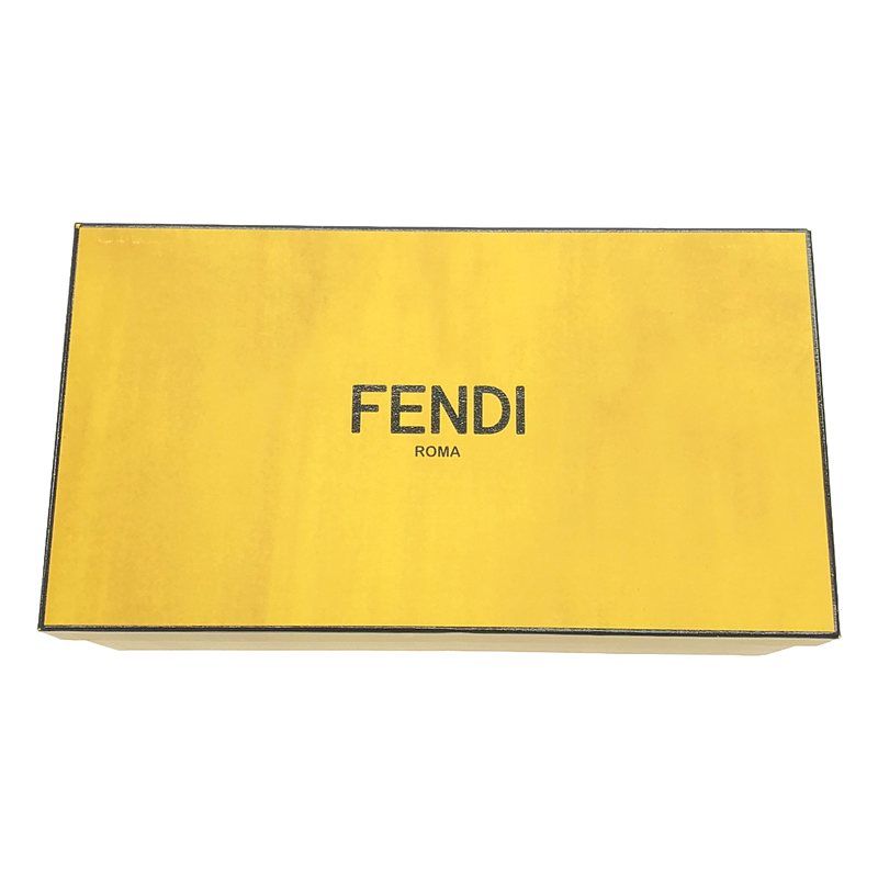 Fendi - Sheep Fur Boa Sandal Zucca Boa Sandal - 35 1 2 - Purple - Women's
