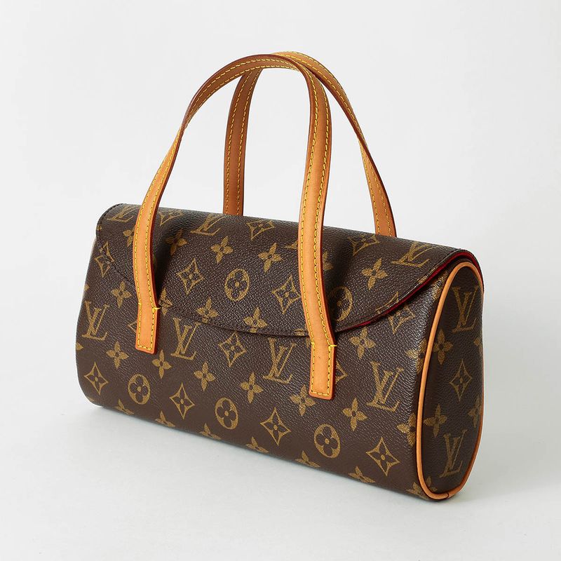 Louis Vuitton Handbag Sonatine Brown Rank A