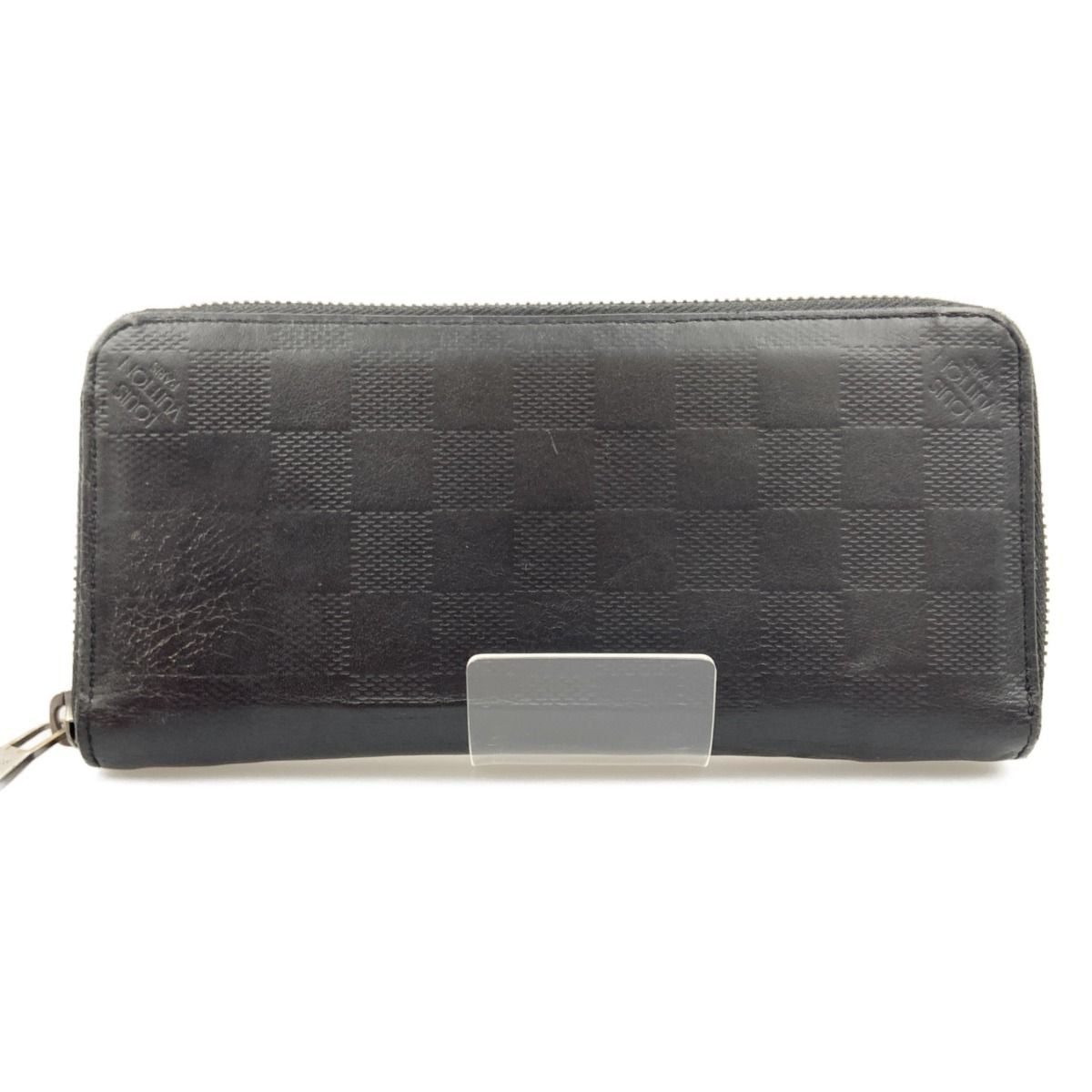 Louis Vuitton Damier Infini Zippy Wallet Vertical Round Zipper Long Wallet